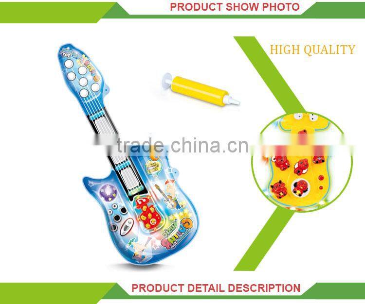Wholesale Child Musical Instruments Toy Inflatable Guitar