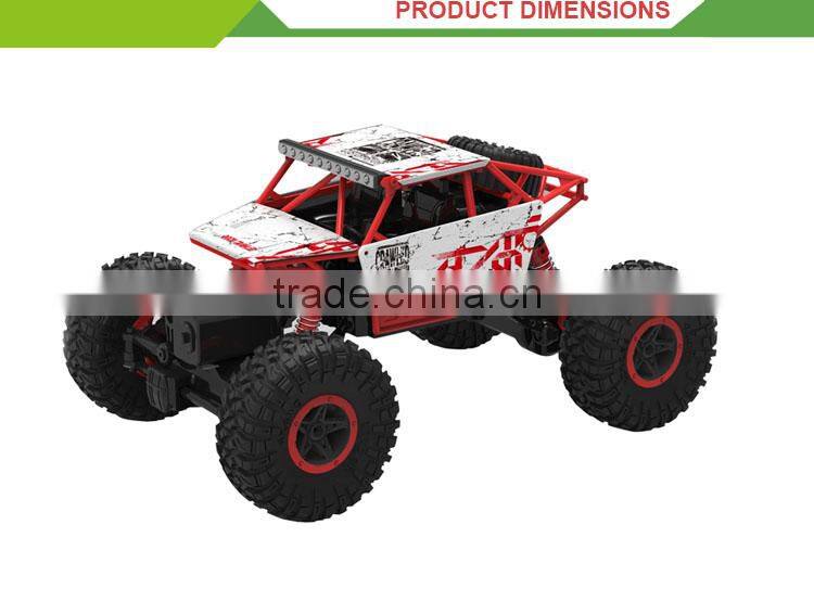 Latest 2.4GHz 1:18 scale remote control wall climbing car rc import cars