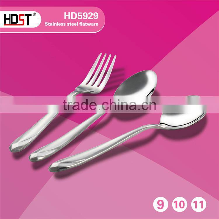 High Quality Polishing 24Pcs 72Pcs 84Pcs 86Pcs 128Pcs Dinnerware Set stainless steel cutlery set