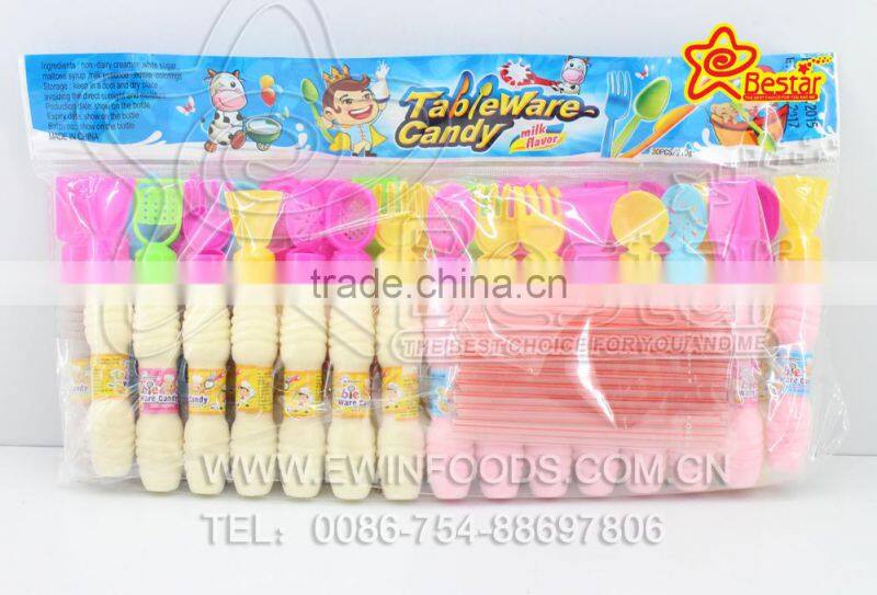 Tableware Toy Candy Fruity Flavor Hard Candy