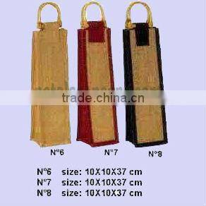 Ideal promotional jute wine bag