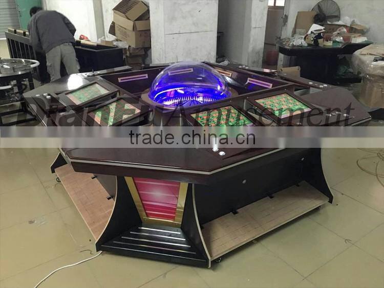 High qualllty PCB touch screen electronic gamblng 6/8/10/12 players 17 inc roulettte machine manufacturer in Triidad and Tobago