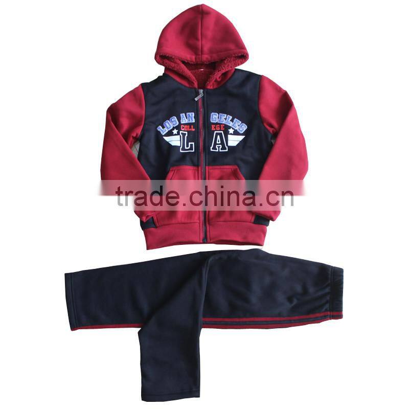 OEM Child Clothes Kids Boys Tracksuits New Arrival 2016 Boy Sport Suit Tracksuit With Custom Design Available