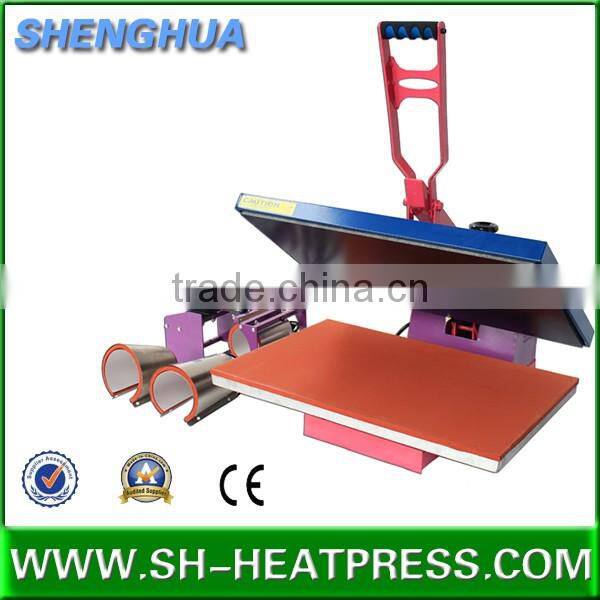 2 in1 High Pressure Heat Press Machine with Mug Press Accessory