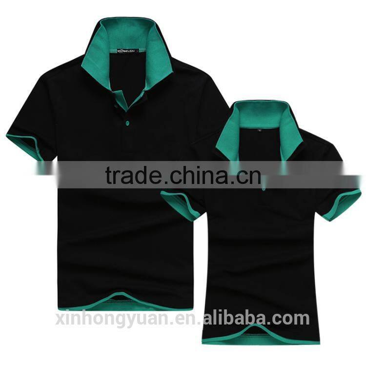 custom colorful men polo t shirt designs combination polo t-shirt