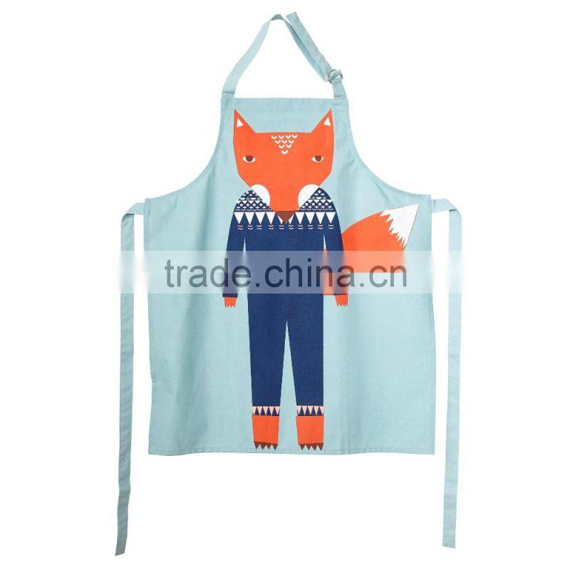 Own factory supply with zipper pocket cotton waist apron