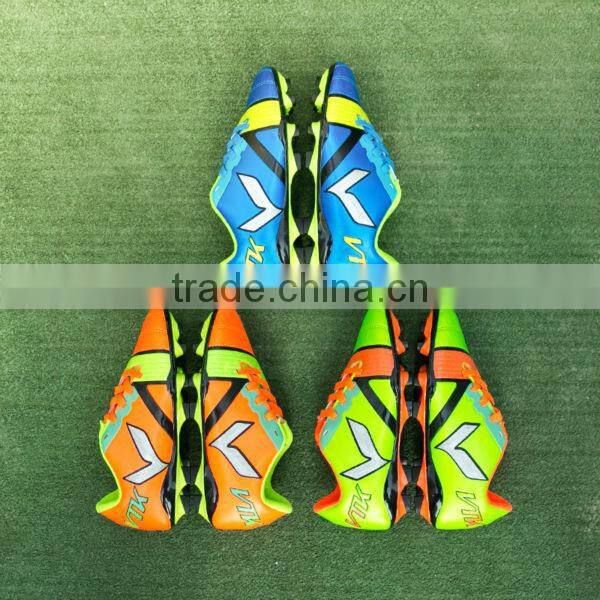 made in china factory children sport soccer shoes for sale, best quality kids football spike shoes sneakers sport have sample