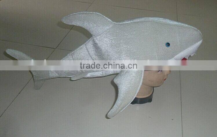 2014 new product adult shark hat,adult party hat