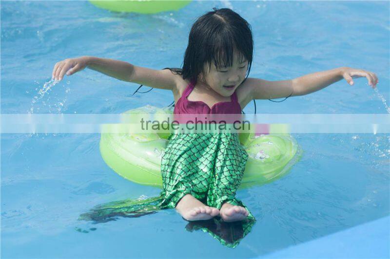 2015 made in china crochet mermaid tail swimming for kids