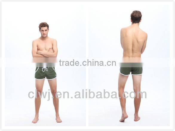Wangjiang wholesale clothing cotton polyester running shorts