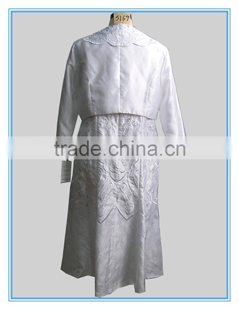 2016 Fashion Church Breathable White Women Suits