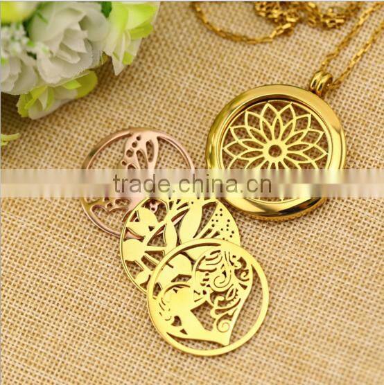 Gold 33MM Coin Dream Peace Faith Love Angel Coin Round Disc Charm