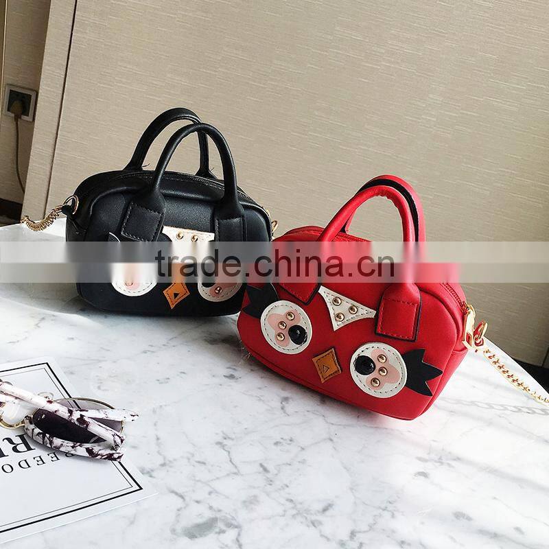 sweet girls fashion sling long strap handbags one pink bag