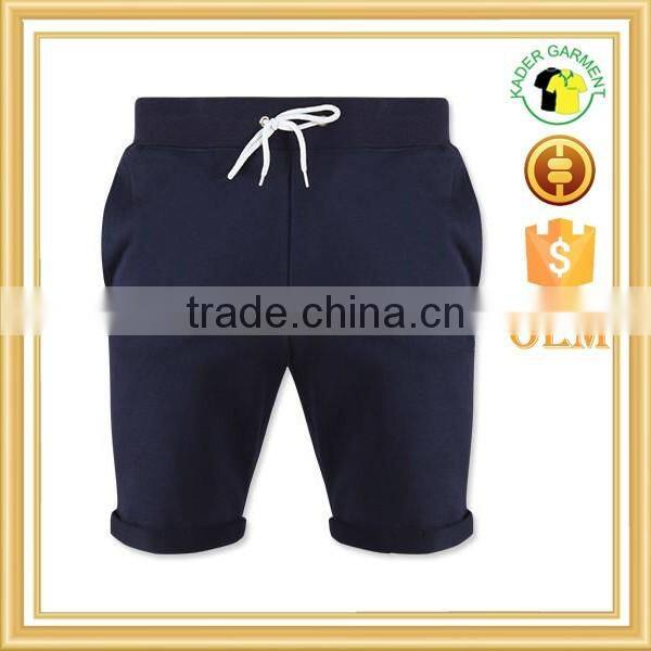custom gym board shorts plain navy sweatshorts factory directly wholesale