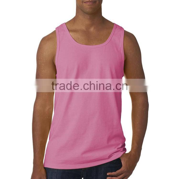 China Manufacturer Bulk Bodybuilding 100 Cotton Mens Stringer Tank Top Wholesale