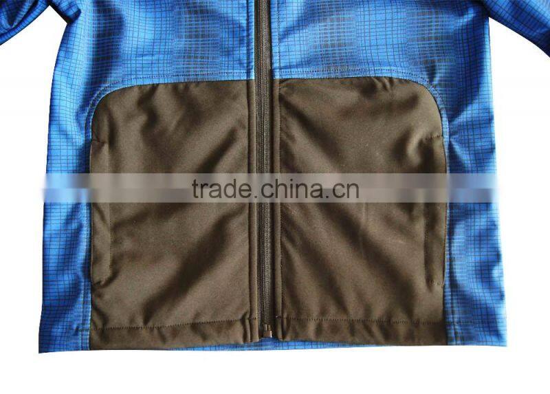 OEM wholesale winter softshell jacket child jacket