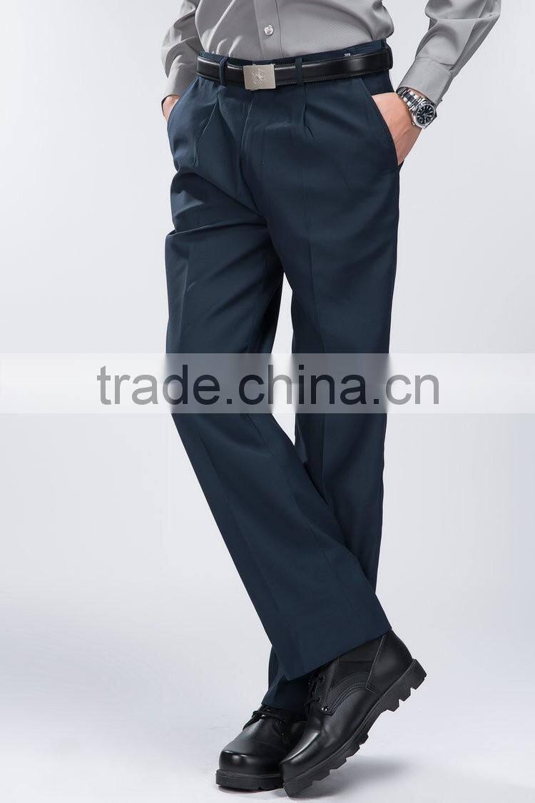 Juqian Design High Quality Work Wear Mens Security Guard Uniform Pants /OEM Security Guard Uniforms