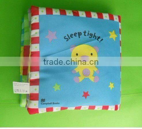 educational soft cloth book, English Baby Books