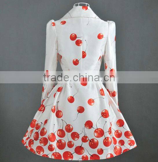 Ladies' Chiffon Printing 2013 Classy Summer Dresses