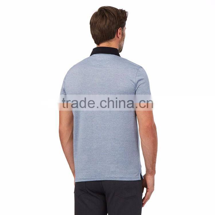 2015 Guangzhou Shandao OEM Cheap 200g 35% Cotton 65% Polyester With Button Short Sleeve Fashion Clothing