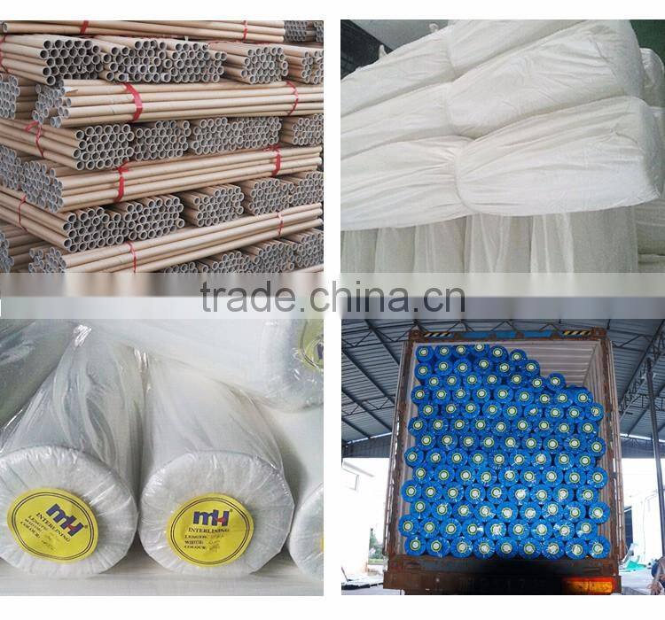 Fusible lining fabric Woven Interlining Fabric