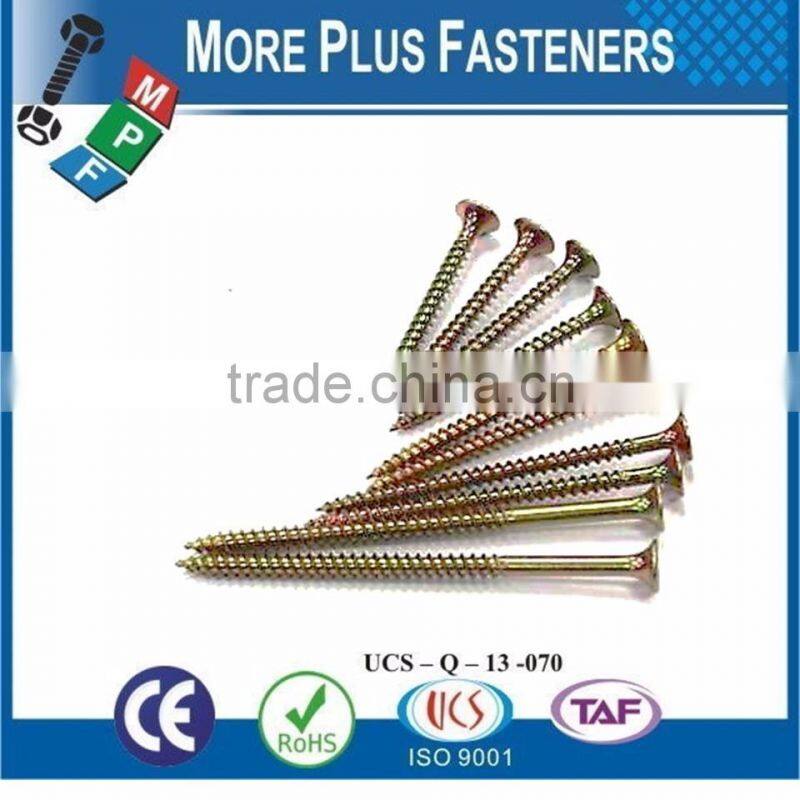 Made in Taiwan Phillips Bugle Head Drywall Screw Sharp Point and Self Drilling Point Gray Phosphate Bright Zinc Plated HDG