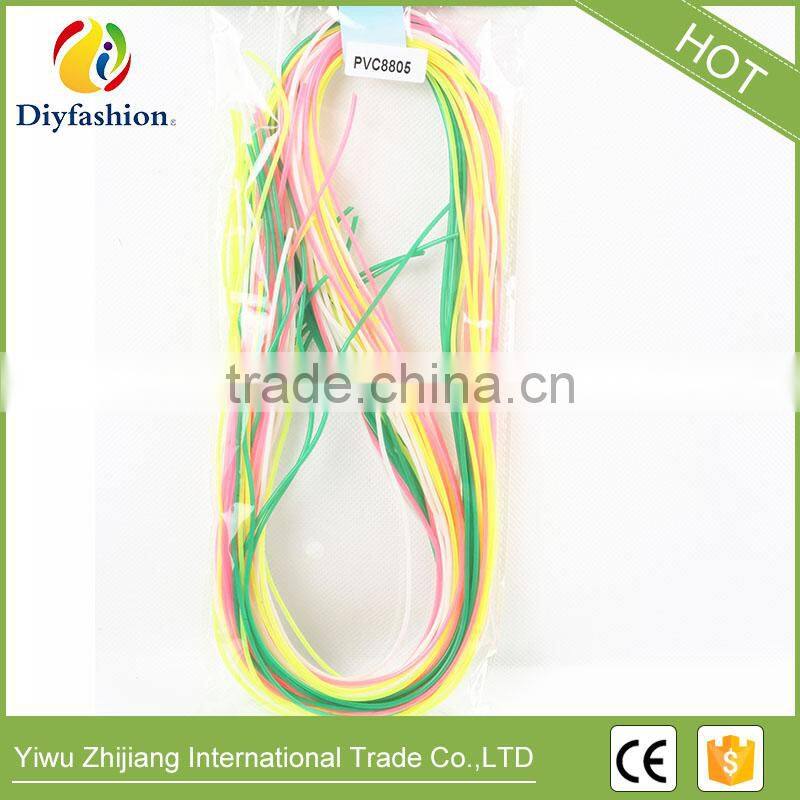 PVC8805 DIY Knit Plastic PVC Strings DIY Knit Plastic PVC Strings Scoubidous for Kids