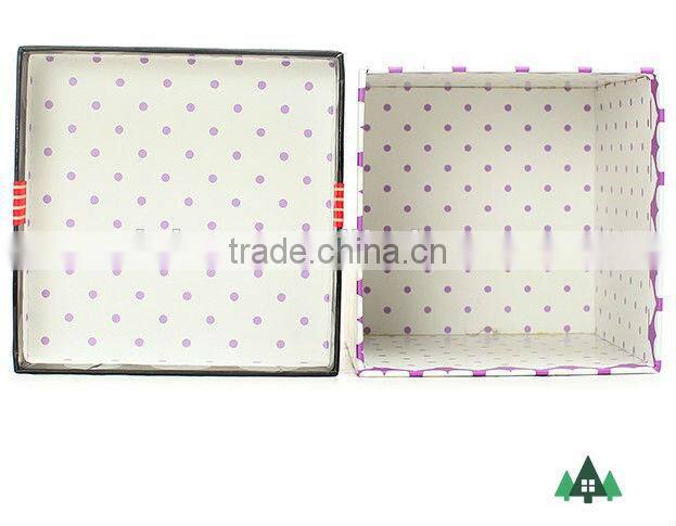 Gift Box - Imported Gifts,New Year Gift Box,2014 Fashion Design Gift Ribbon Paper Box/Square Gift Box
