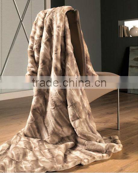 very soft and perfect faux fur throw