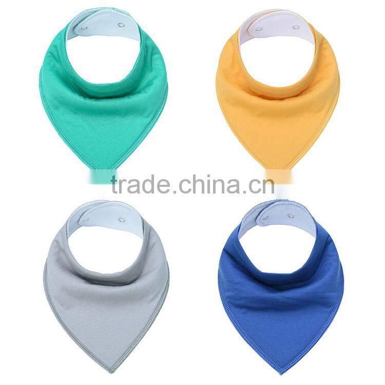 plain cotton baby bibs