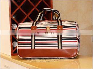 2015 Hot Sale Large Capacity Waterproof Fashion geometrical pattern Women Travel Bag