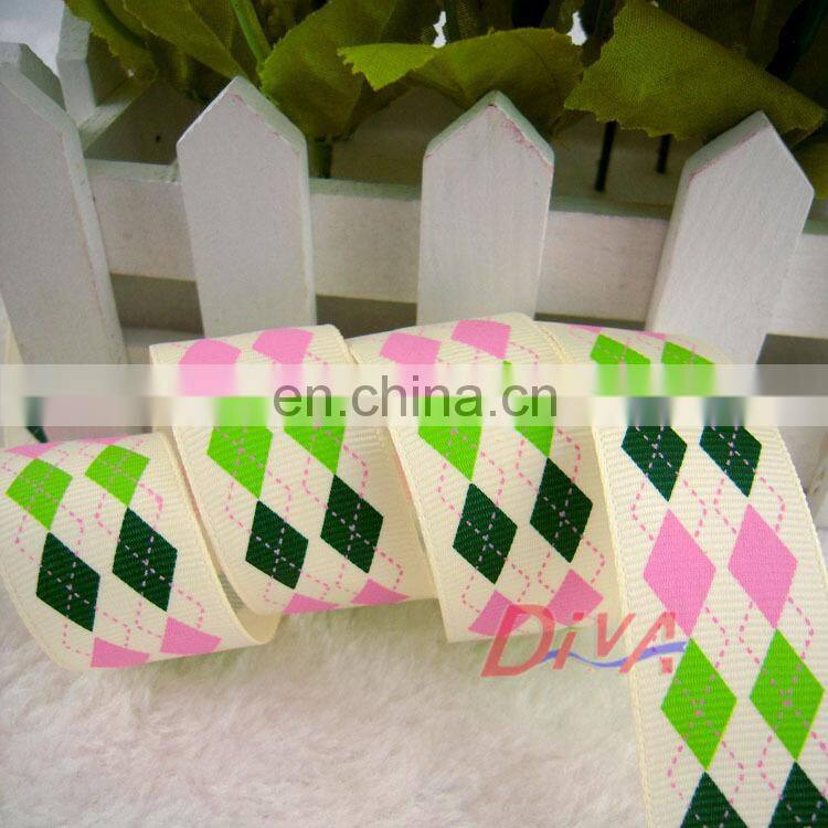 high quality flat woven polyester ribbon