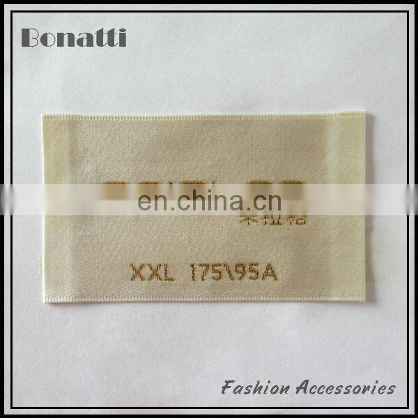 woven clothing tags labels