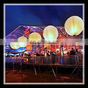 2016 New Product Inflatable LED Finger Flashlight Tripod Balloon For Band Show Decoration