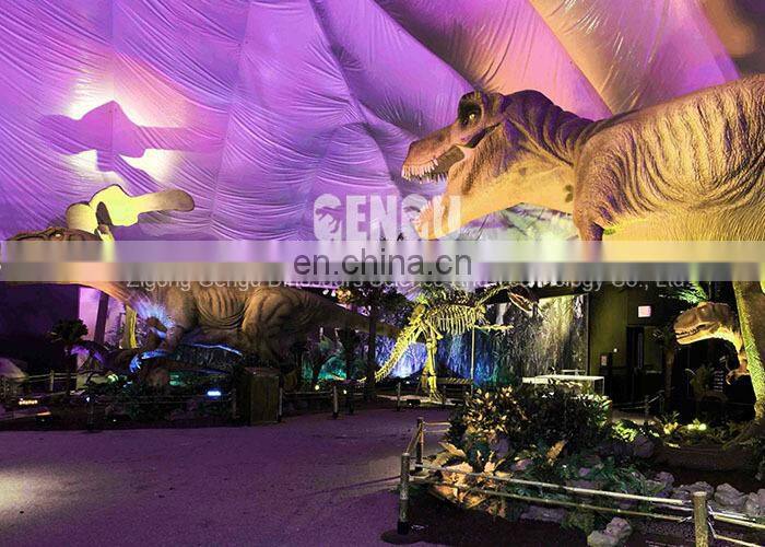 Indoor or Outdoor exhibits animatronic dinosaur