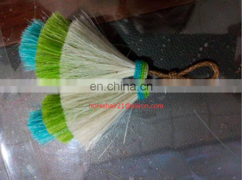 natural horse hair /light flaxen horse tail hair/colorful horse tail hair