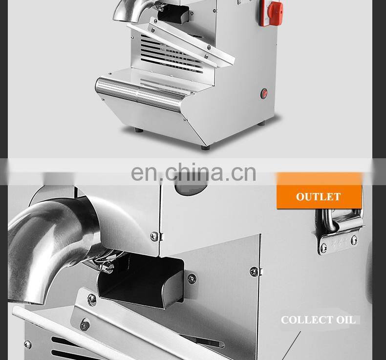 Industrial Soybean oil press machine home use/ family use sunflower oil making machine/hot rapeseed pressing machine