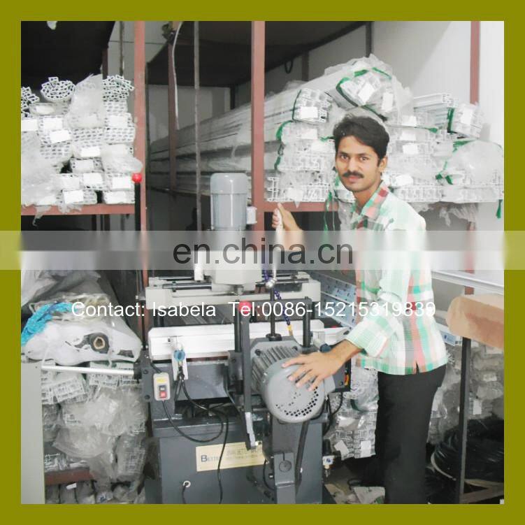 PVC door window lock hole drilling machine for UPVC window door making