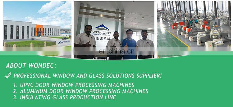 Aluminum corner crimping machine aluminium