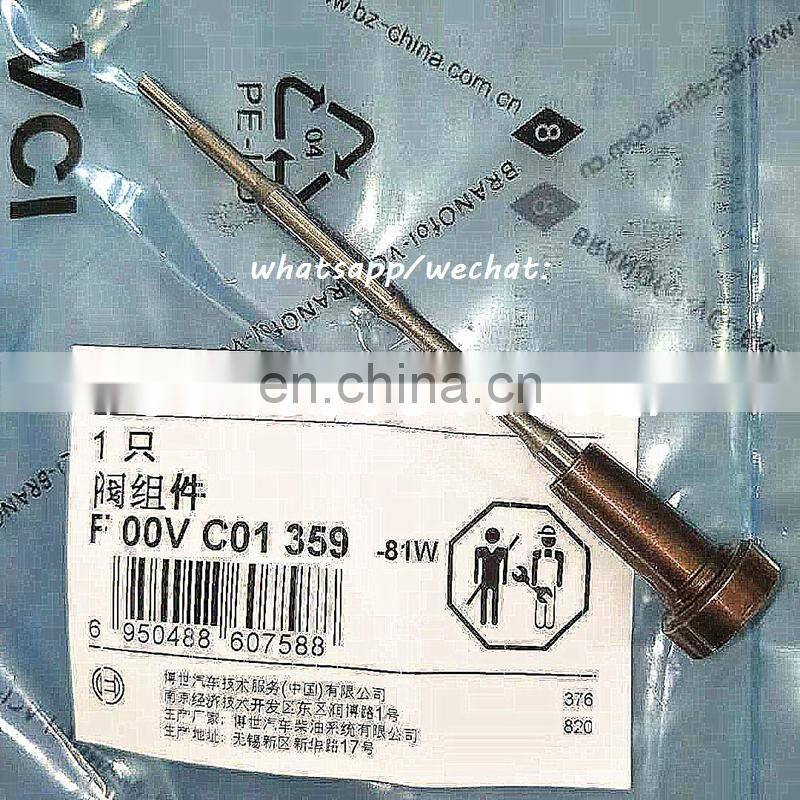 original common rail control valve F00VC01359 for 0445110347 0445110305