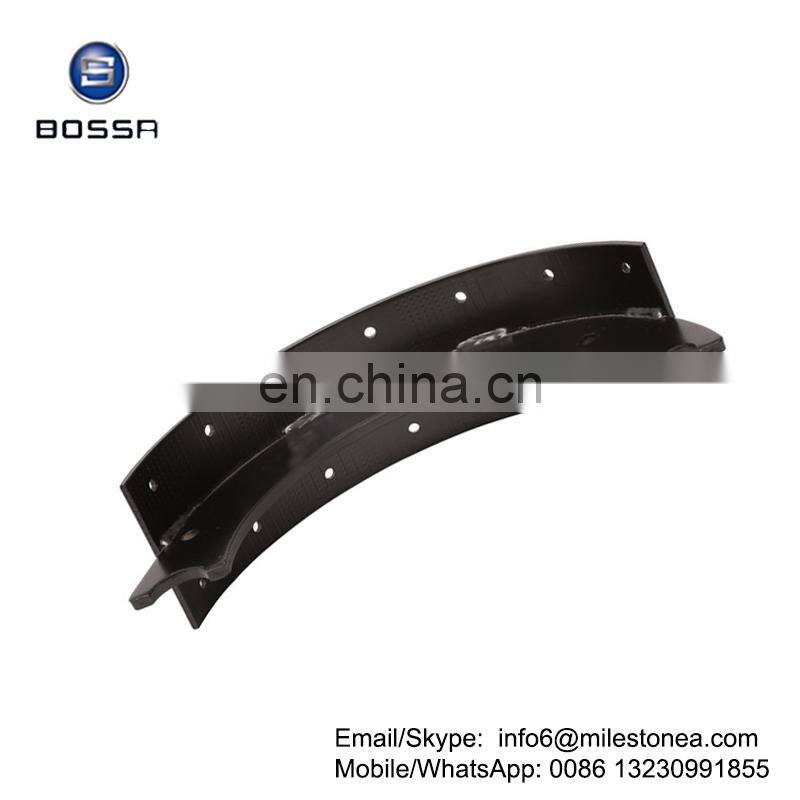 Heavy duty truck welding brake shoe lining 1308e