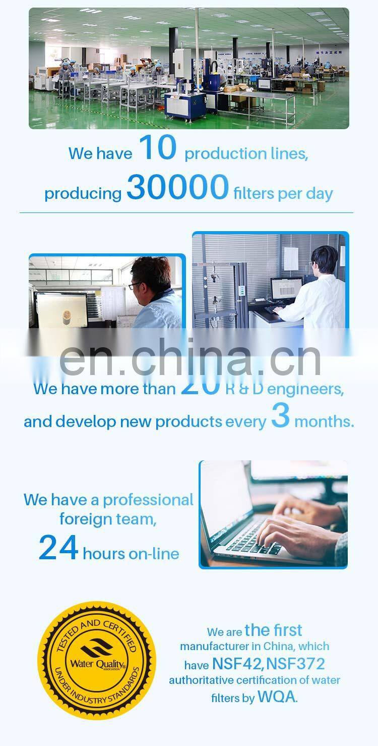 Outdoor Personal Portable Water Filter Survival Straw Filter For Outdoor Camping