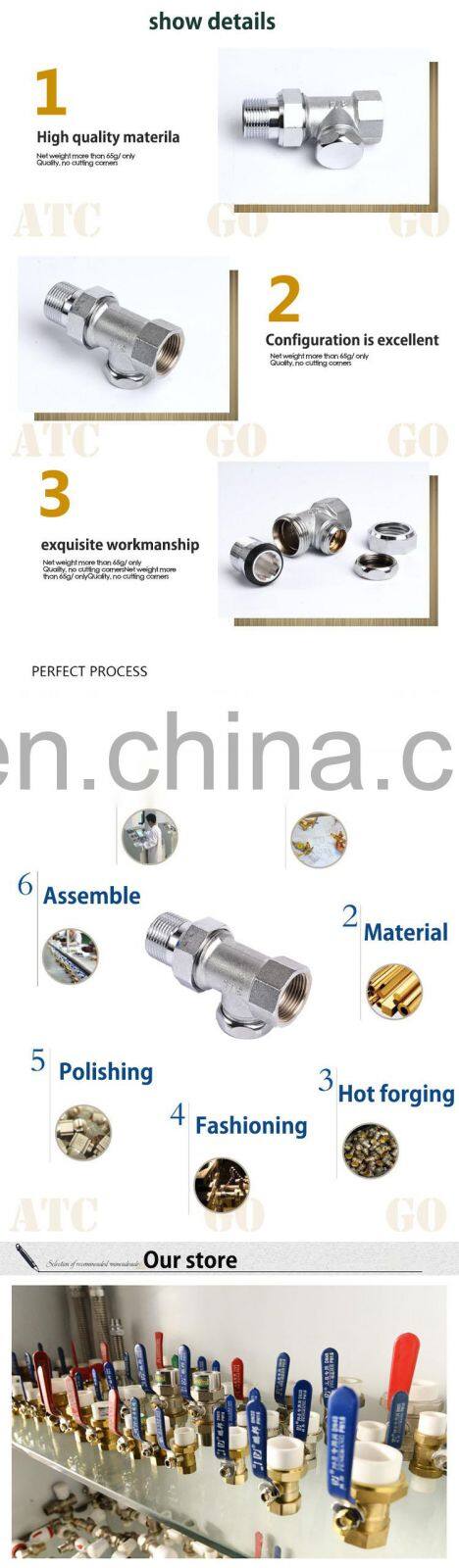 Manual full cooper toilet check valve and fuel check valve