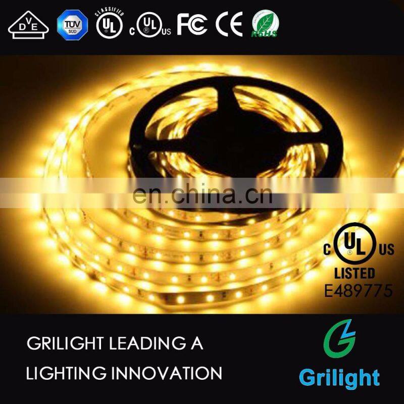 3 years warranty UL nonwaterproof ip20 2835 led strip light wireless with ce ul listed led strip