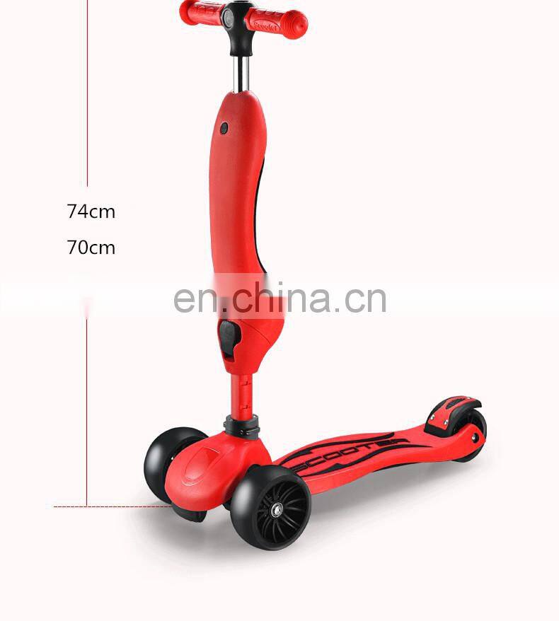 2 in 1 Functional 3 wheel kids scooter/new kids scooter cheap kids scooter/kids scooter with seat