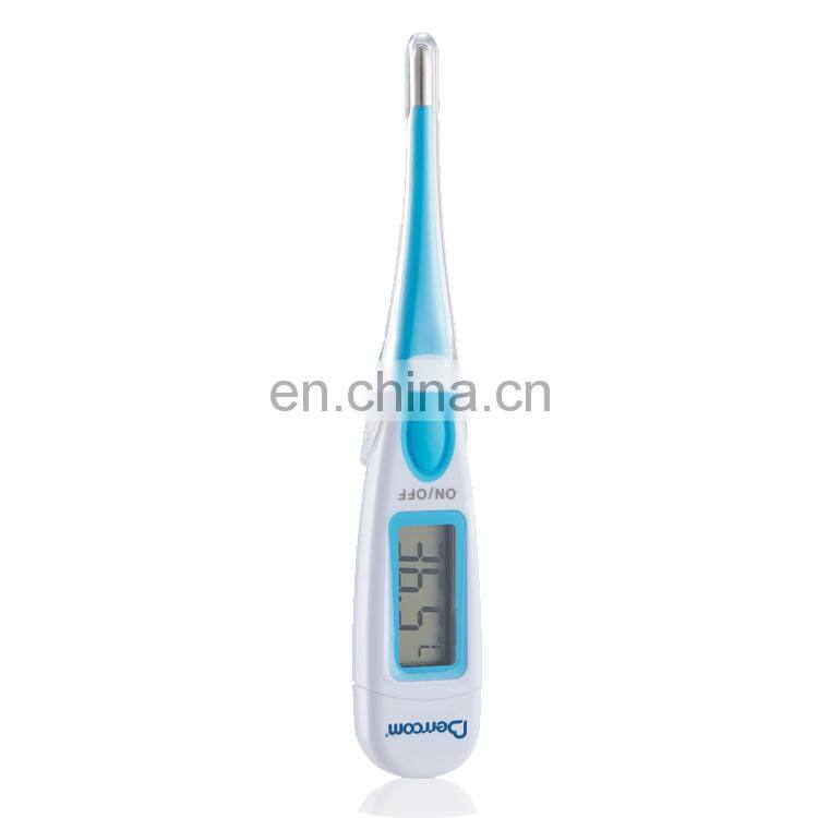 Big Screen Medical Care Waterproof Flexible Tip Oral Digital Clinical Thermometer