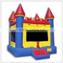 Customized Funny Blue Inflatable Castle for Kids
