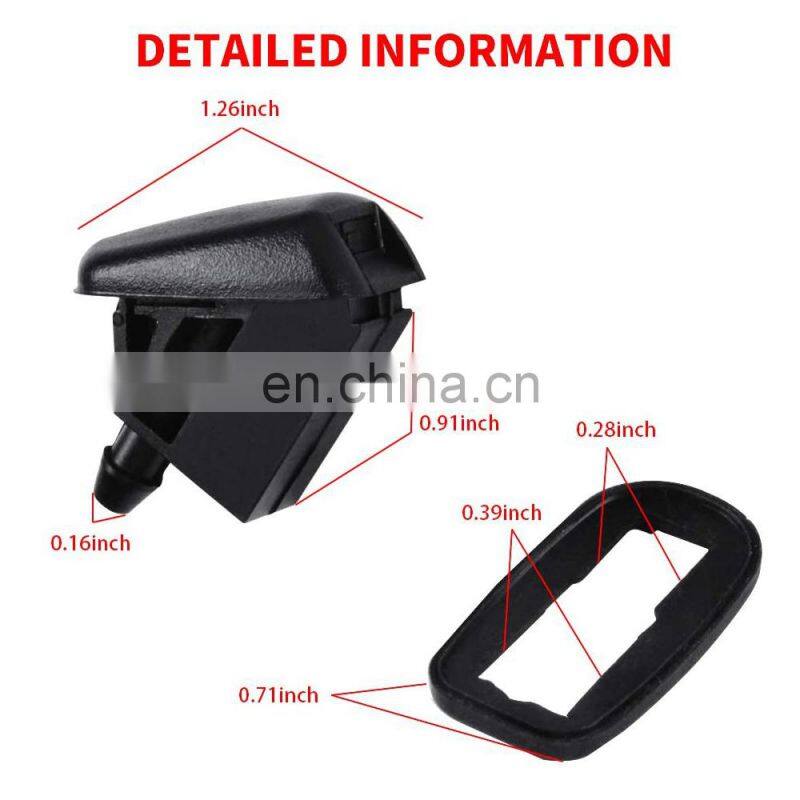 Car Front Windshield Sprinkler Nozzle Wiper Nozzle BM51 17666 AB