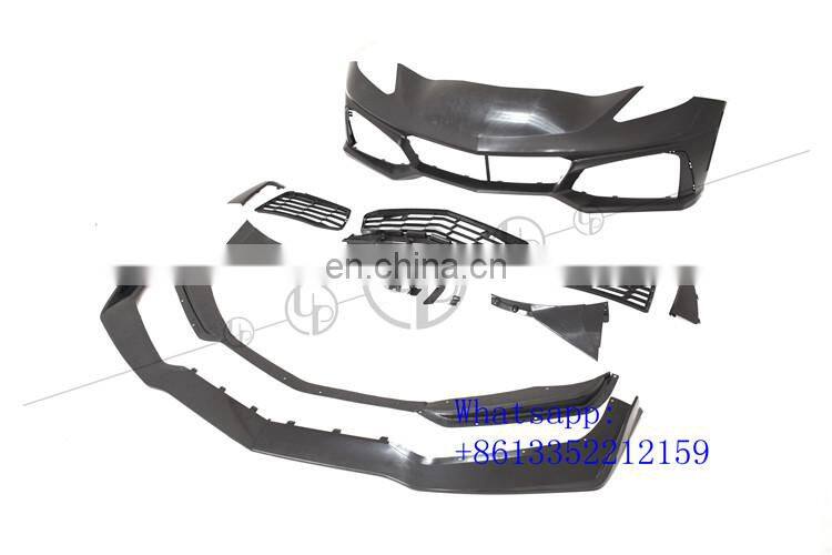2018year C7 front bumper fit for C7 ZR1 style bodykit pp material bumper