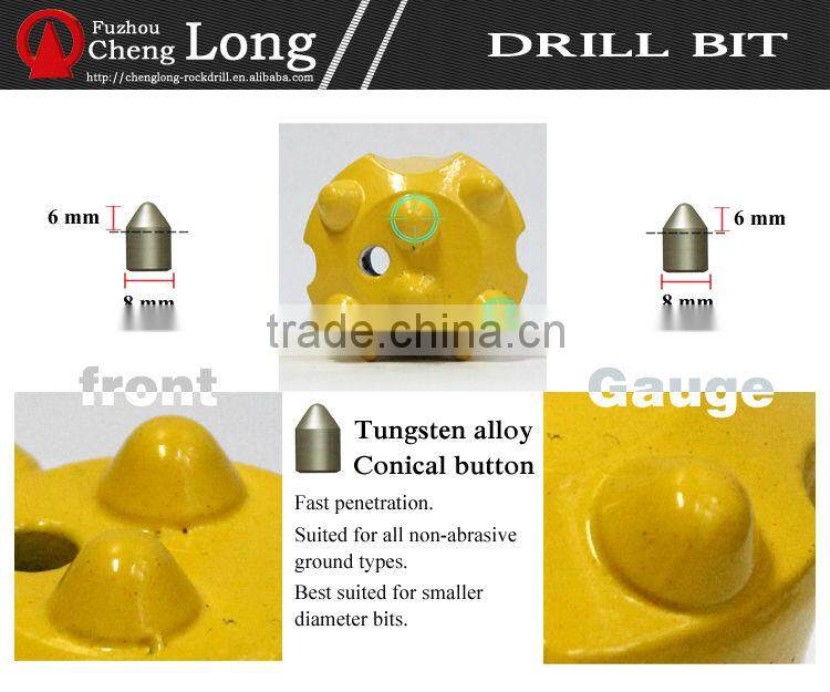 Button bit/button rock drill bit